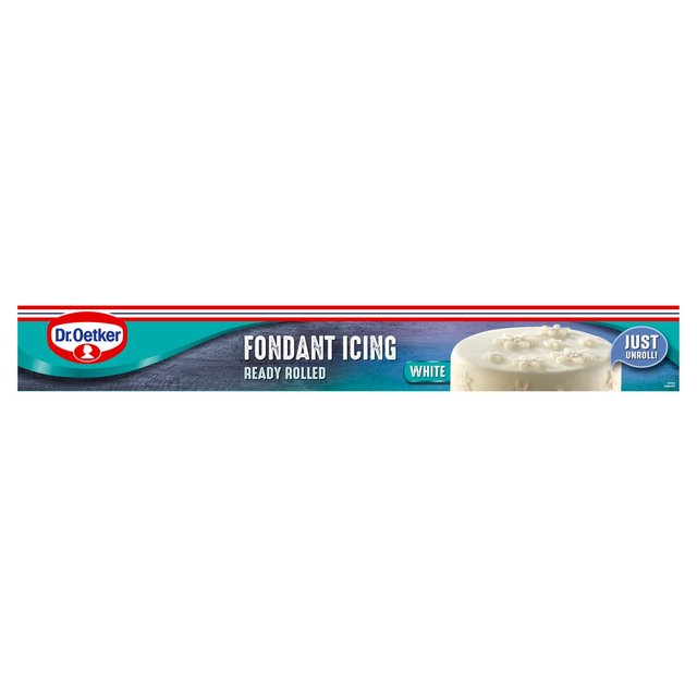 Dr. Oetker Ready Rolled White Fondant Icing   450g