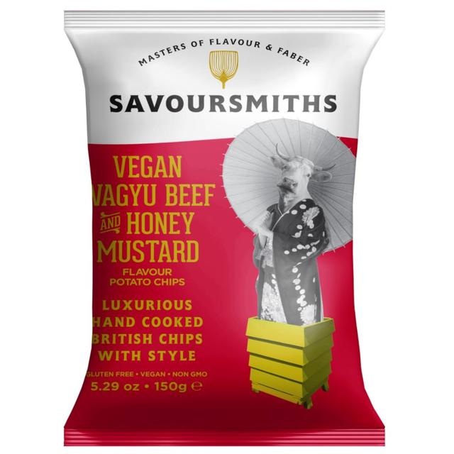 Savoursmiths Wagyu Beef & Honey Mustard Luxury English Potato Crisps   150g