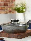 Tower Grey Forged Multi Frying Pan with Cerastone Coating 28cm (British brand)
