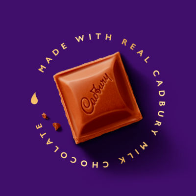 Cadbury chocolate dessert chunks 75g, imported from the UK