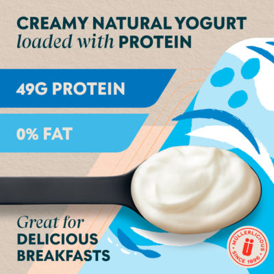 Myprotein Natural Yogurt 500g, imported from the UK