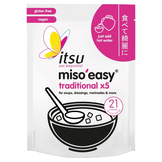 Itsu Miso'easy Traditional Miso   5 x 21g GOODS M&S   