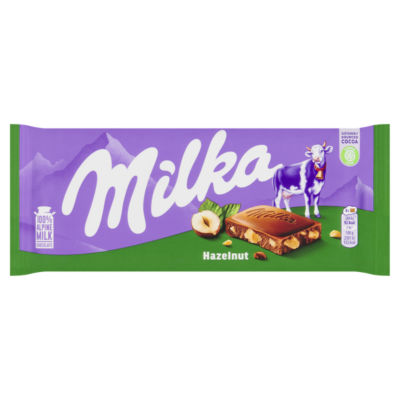 قطعة حلوى ميلكا لشوكولاتة الحليب بالبندق للمشاركة من ASDA - اشترِ عبر الإنترنت من McGrocer
