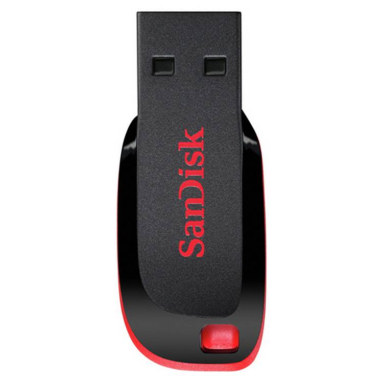 SanDisk Cruzer Blade USB flash drive 128GB - British product