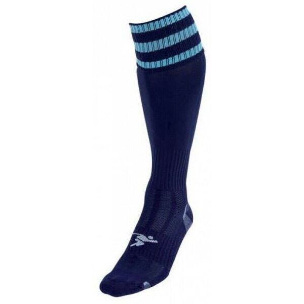 Precision Adult Pro Football Socks (7-11) GOODS Superdrug Navy/Sky Blue  