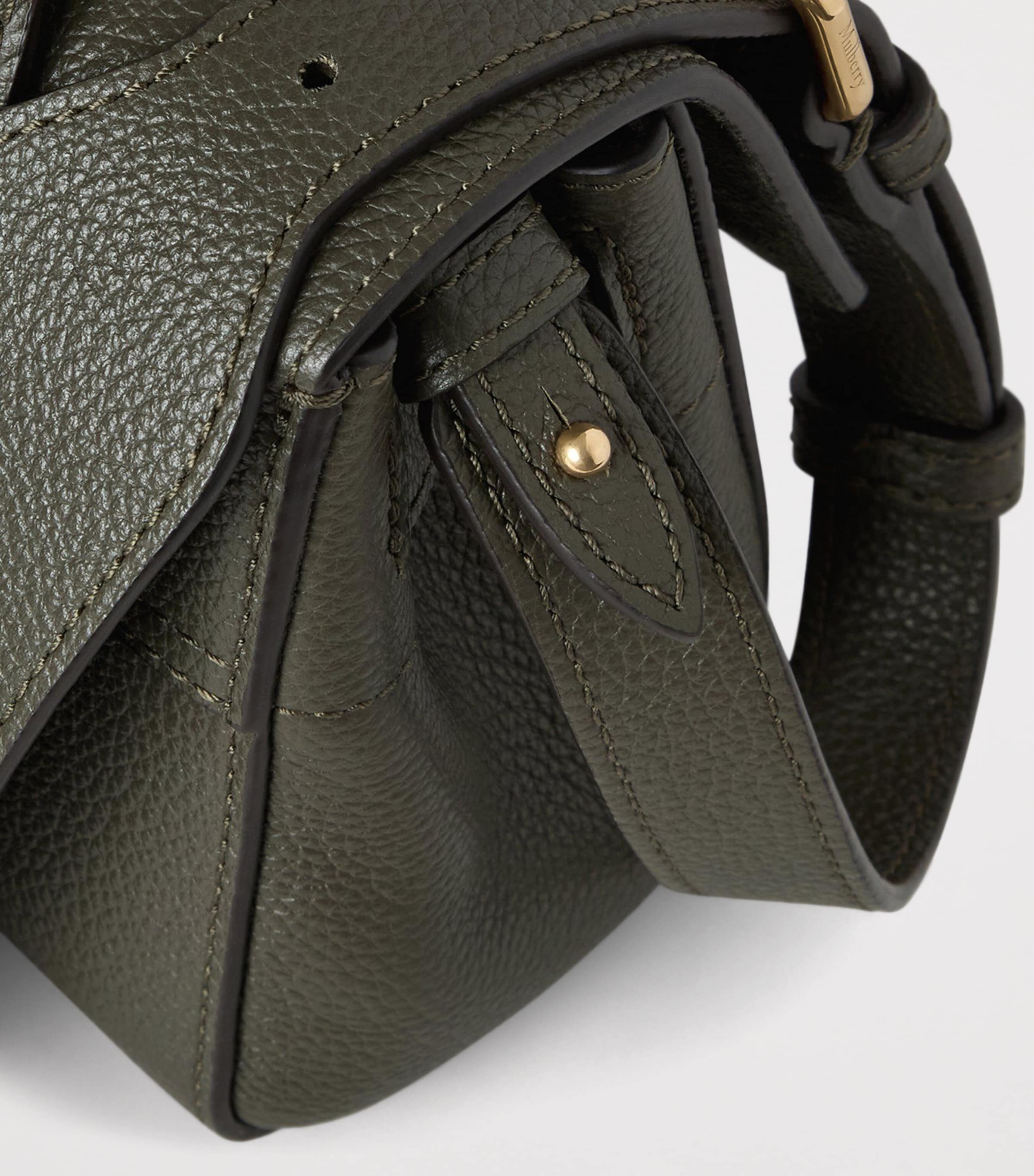 Mulberry mini leather Bayswater top-handle bag - British product