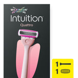 Wilkinson Sword Intuition Quattro women's razor kit with refill, UK version