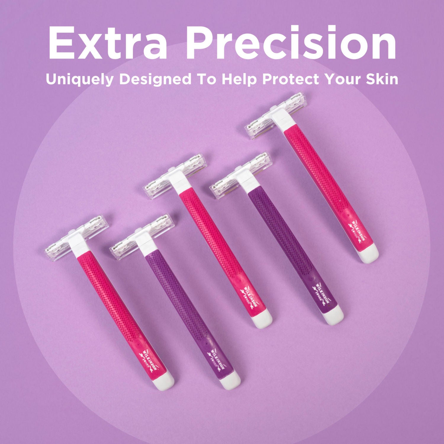 Wilkinson Sword My Intuition Essentials Extra 2 Women's Disposable Razors x10 (British brand)