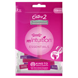 Wilkinson Sword My Intuition Essentials Extra 2 Women's Disposable Razors x10 GOODS ASDA   