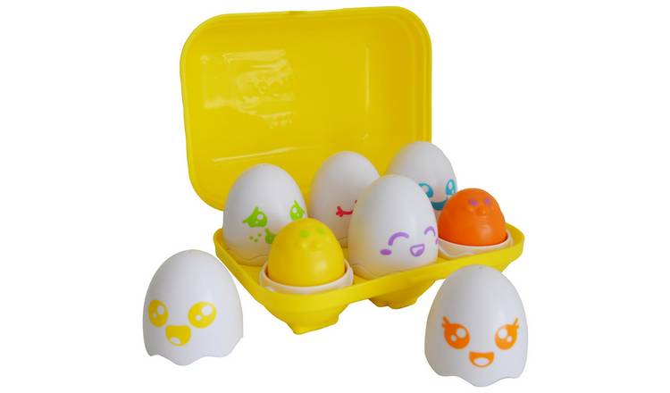 Tomy Hide and Squeak Eggs activity toy - British brand
