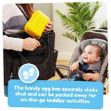 Tomy Hide and Squeak Eggs activity toy - British brand