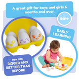 Tomy Hide and Squeak Eggs activity toy - British brand