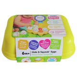 Tomy Hide and Squeak Eggs activity toy - British brand