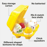 Tomy Hide and Squeak Eggs activity toy - British brand