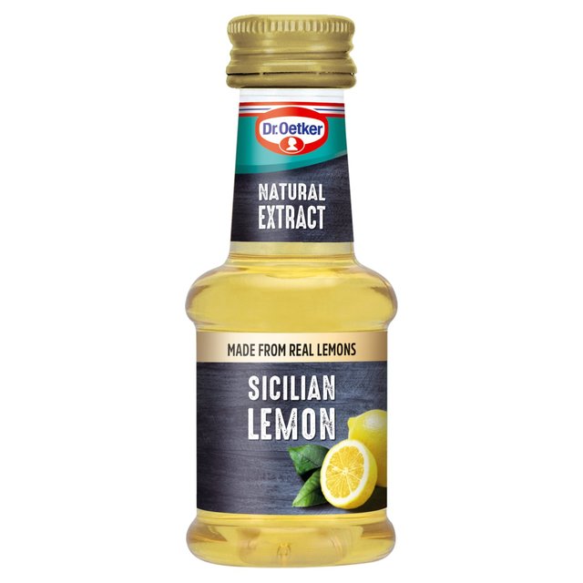 Dr. Oetker Natural Sicilian Lemon Extract   35ml GOODS M&S   