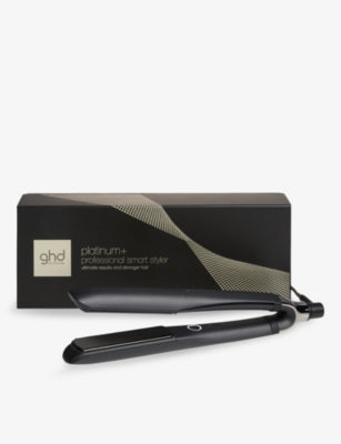 ghd Platinum+ Black Straightener with UK plug, UK version