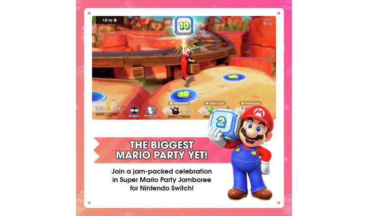 Super Mario Party Jamboree Nintendo Switch game, imported from the UK