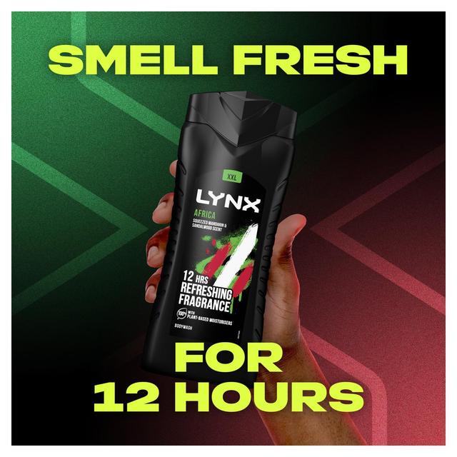 Lynx Africa Body Wash Shower Gel   500ml GOODS M&S   