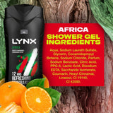 Lynx Africa Body Wash Shower Gel   500ml GOODS M&S   