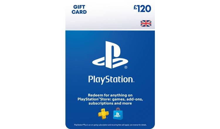 PlayStation Store 120 GBP Gift Card