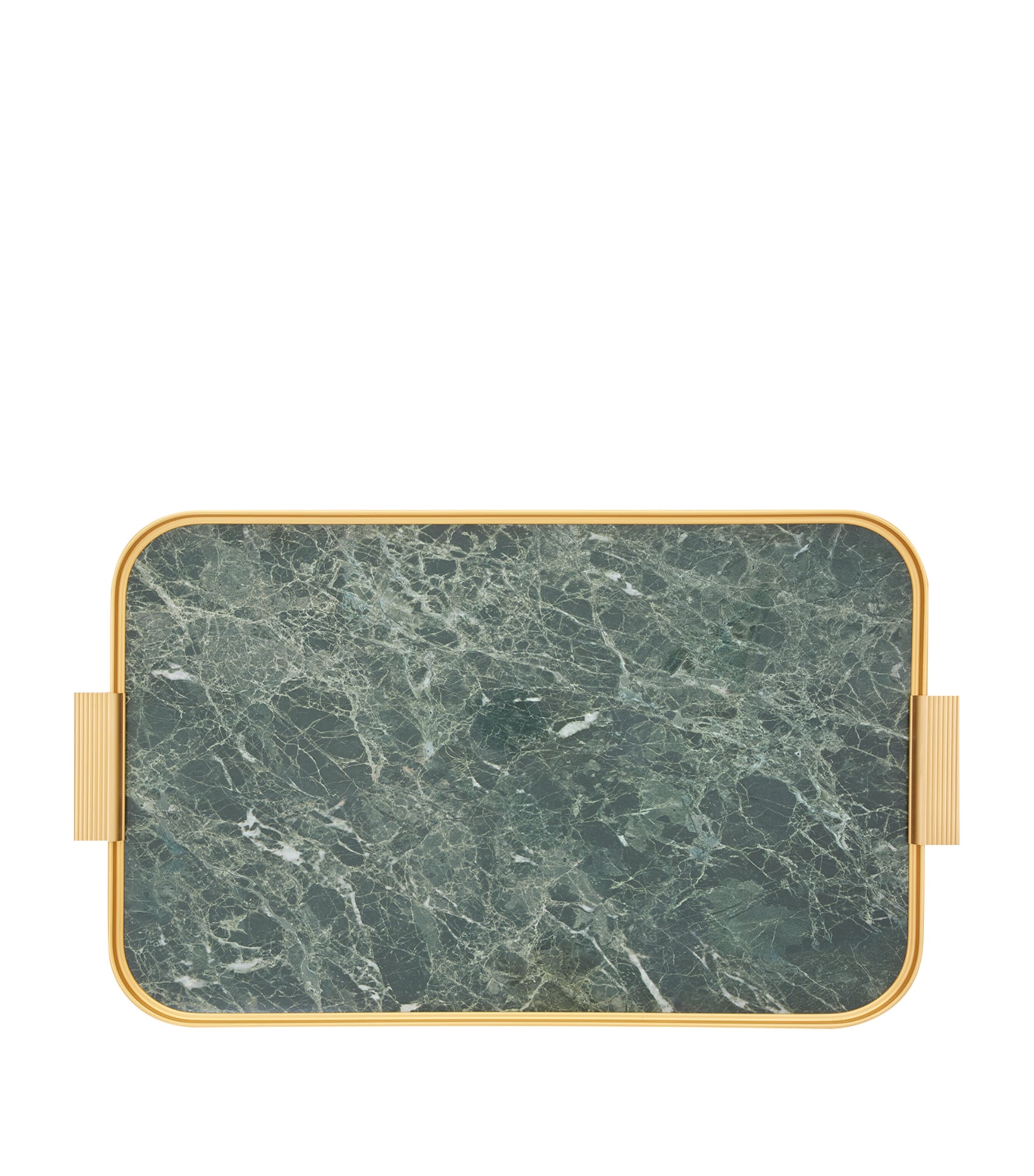 Kaymet Marble Ribbed Tray, UK version