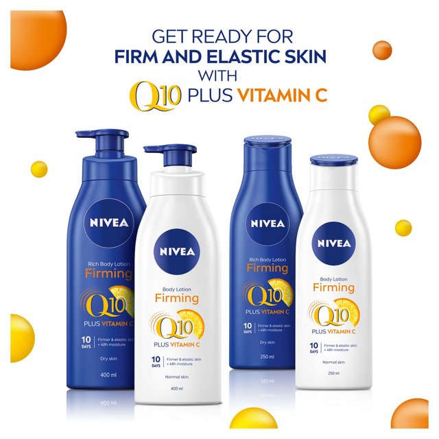 NIVEA Q10 + Vitamin C Firming Body Lotion for Normal Skin   400ml GOODS M&S   