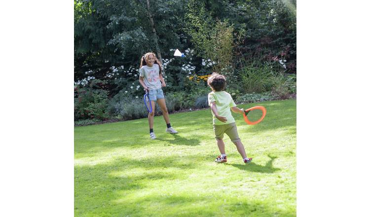 Chad Valley racket tennis ball and badminton set, imported from the UK