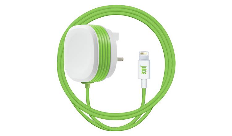 Juice 20W Lightning charger with integrated cable (British brand)