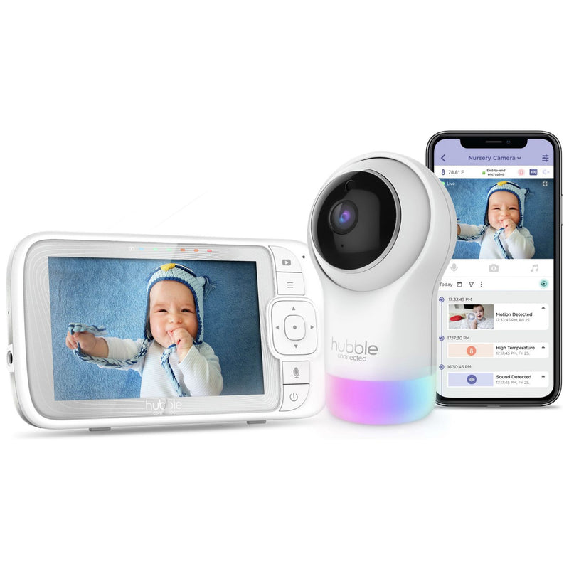 Hubble Nursery Pal Glow+ baby monitor - British product
