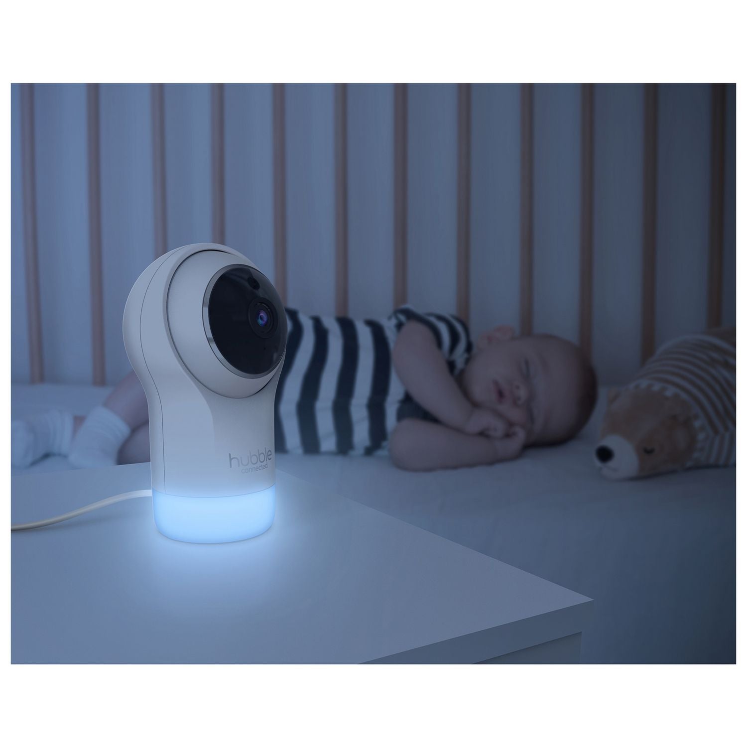 Hubble Nursery Pal Glow+ baby monitor - British product