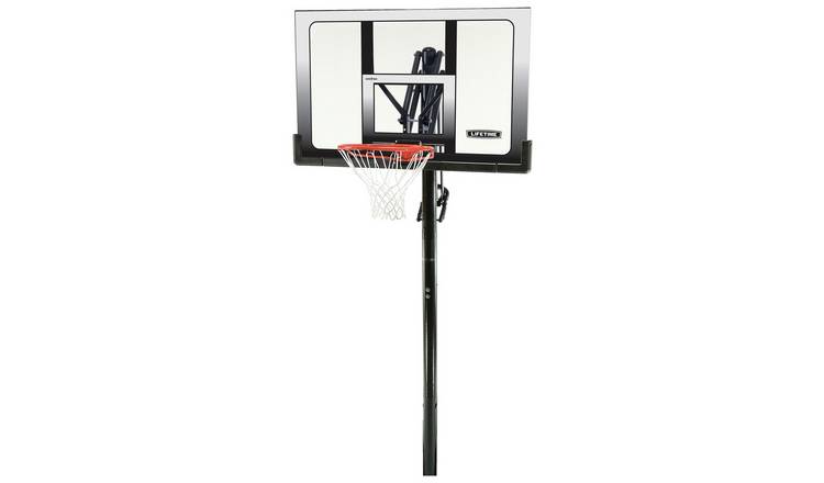 Lifetime adjustable in-ground basketball hoop 52 inch (British brand)