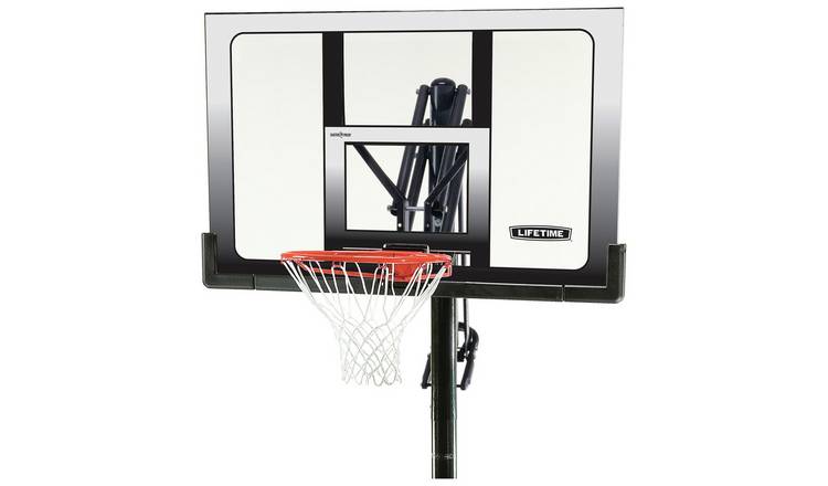 Lifetime adjustable in-ground basketball hoop 52 inch (British brand)
