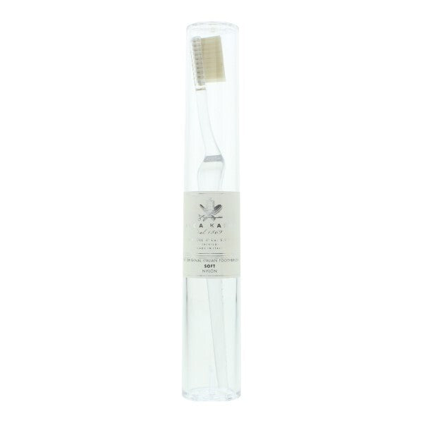 Acca Kappa Ice Blue Nylon Soft Toothbrush - British product