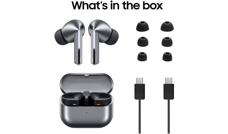 Samsung Galaxy Buds3 Pro true wireless earbuds Silver - British product