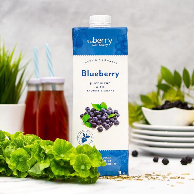 The Berry Co. Blueberry & Baobab Juice   1L GOODS M&S   