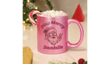 Personalised Message Stay Merry Santa Mug - Pink GOODS Argos