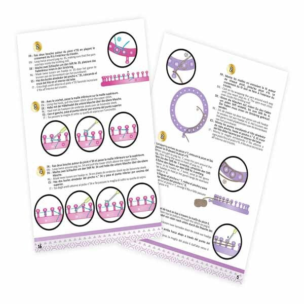 Buki Be Teens Knitting Mill circular knitting kit - British product