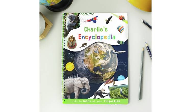 Personalised Message Children's Encyclopedia GOODS Argos