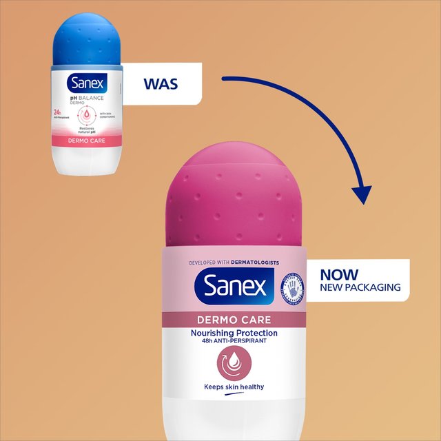 Sanex Dermo Care Roll On Deodorant    50ml