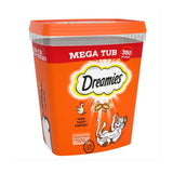 Dreamies Cat Treat Biscuits with Chicken Bulk Mega Tub   350g GOODS M&S   