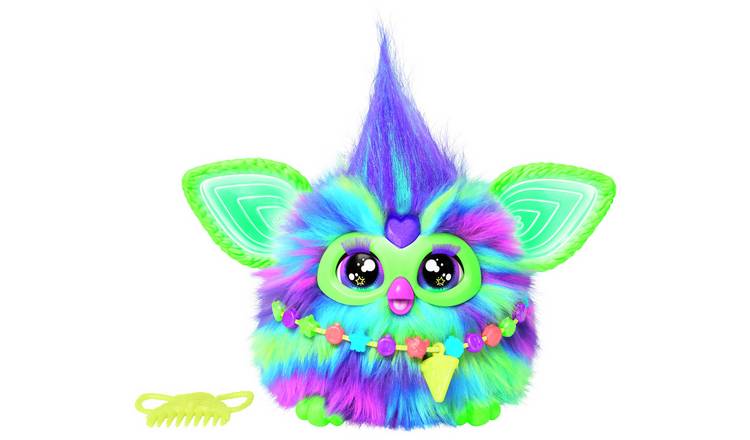 Furby Galaxy Electronic Plush glow-in-the-dark toy - British product