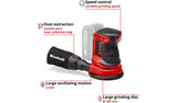 Einhell cordless orbital sander 18V Power X-Change - British product