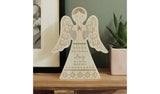 Personalised Message Wooden Angel Christmas Ornament GOODS Argos