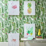 Art for the Home Cactus Craze canvas art 40x50cm, UK version