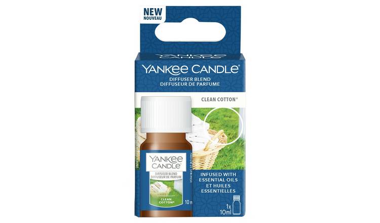 Yankee Candle Clean Cotton diffuser refill 10ml (British brand)