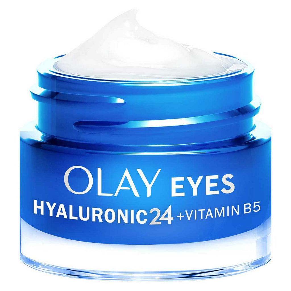 Olay Hyaluronic Acid 24 + Vitamin B5 Day Eye Gel Cream with Niacinamide, 15ml