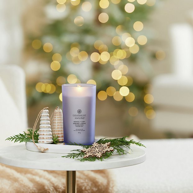 Chesapeake Bay lavender thyme large candle, imported from the UK