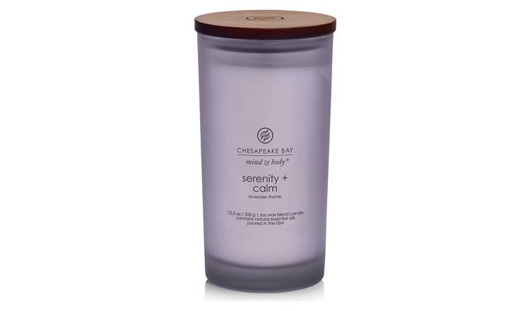 Chesapeake Bay lavender thyme large candle, imported from the UK