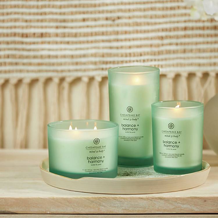Chesapeake Bay large candle Waterlily Pear soy wax, UK version