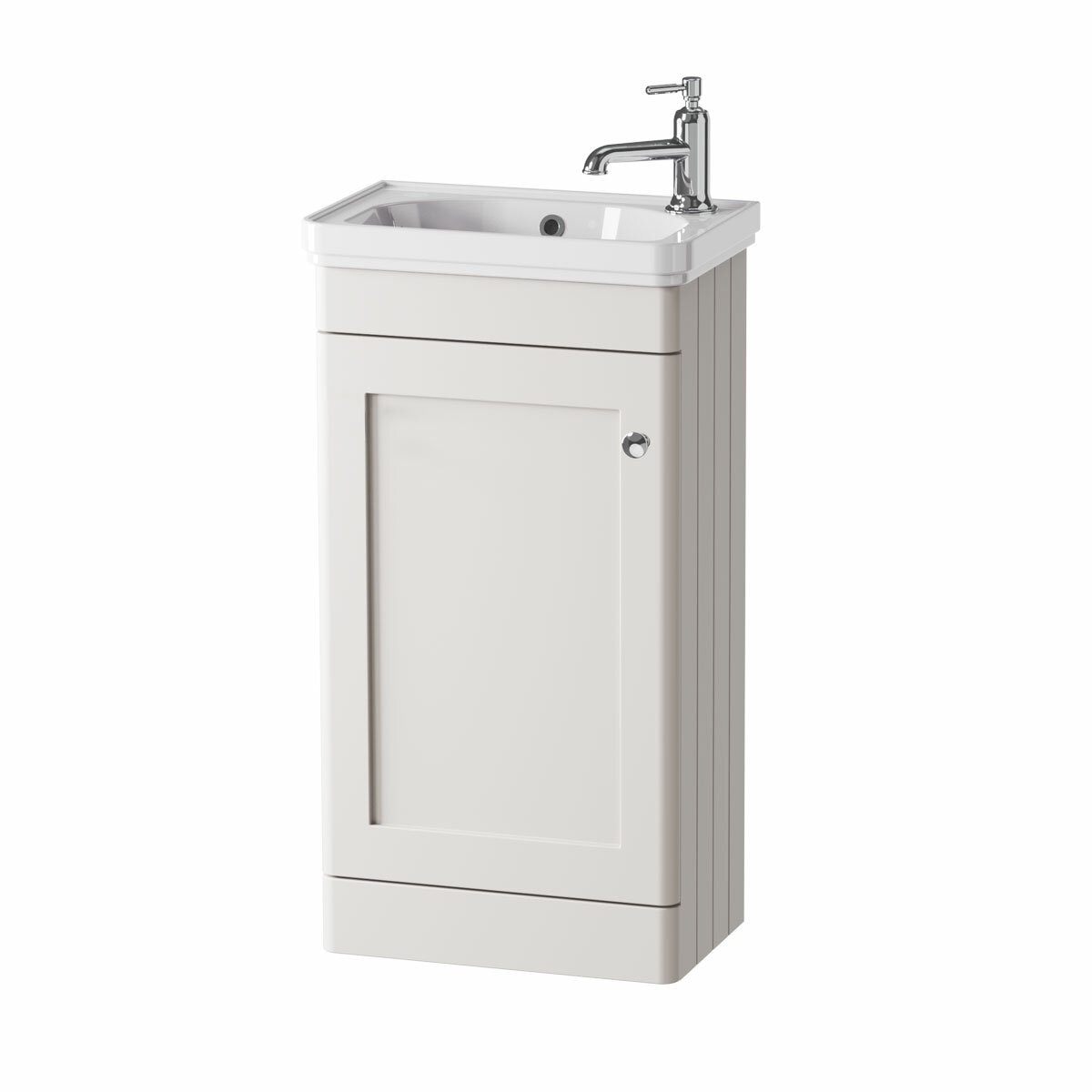 Tavistock Ashby cloakroom vanity unit white 46.4 cm, imported from the UK